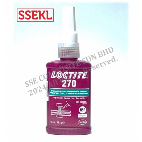 THREADLOCKER, LOCTITE, THREADLOCKING, THREAD LOOSENING, 270, LOCTITE 270