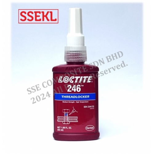 THREADLOCKER, LOCTITE, THREADLOCKING, THREAD LOOSENING, 246, LOCTITE ...