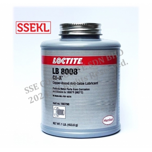 Loctite LB 8008 C5-A Copper Based Anti Seize (1lb)