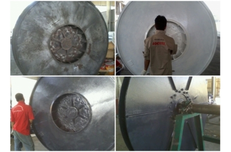 Apply Loctite Ceramic Coating for Exhaust Fan