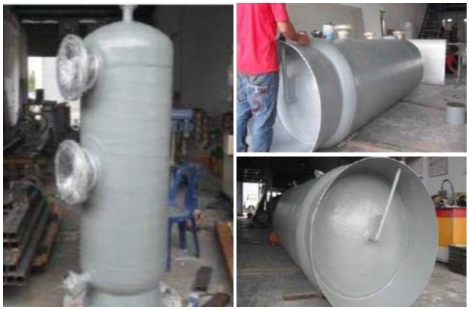 FRP Tank Fabrication Work