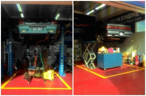 Petron Car Care Centre Floor Coating