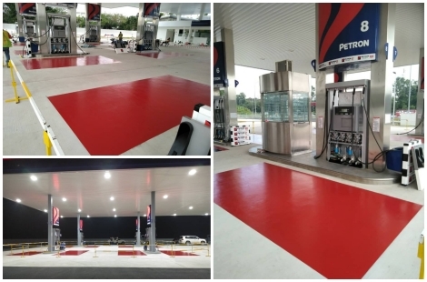 Red Carpet Floor Coating